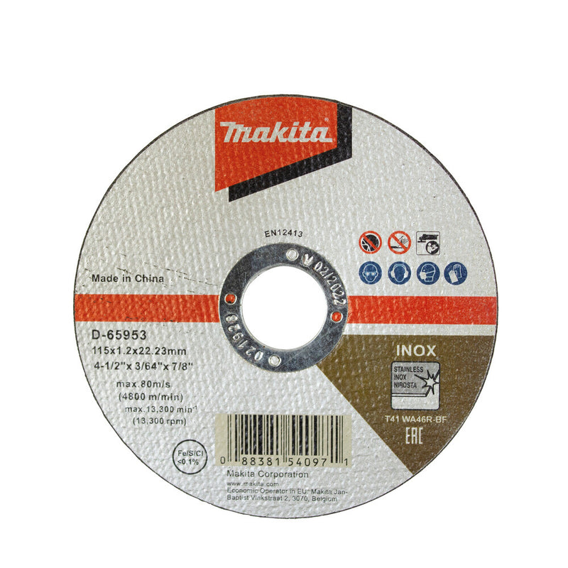 Makita D-65953 tilbehør vinkelsliber
