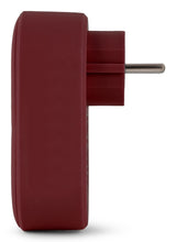 Entac EPAG-1EE-2USB-BR strømstik adapter Type F Bourgogne