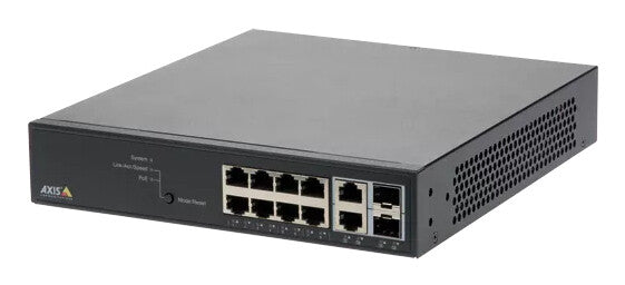 Axis 01191-002 netværksswitch Administreret Gigabit Ethernet (10/100/1000) Strøm over Ethernet (PoE) Sort