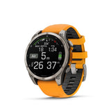 Garmin fenix 8 3,56 cm (1.4") AMOLED 47 mm Digital 454 x 454 pixel Berøringsskærm Grafit Wi-Fi GPS (satellit)