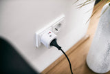 Brennenstuhl smart stik 3680 W Hjem Hvid, Grå