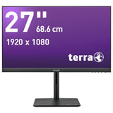 TERRA LCD/LED 2727W HA IPS V3 black HDMI/DP/USB-C, GREENLINE PLUS computerskærm 68,6 cm (27") Fuld HD Sort