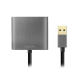 2Direct UA0234 USB grafisk adapter 1920 x 1080 pixel Sort