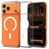 Spigen Liquid Crystal (MagFit) mobiltelefon etui 17,5 cm (6.9") Cover Transparent, Hvid