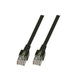EFB Elektronik Cat5e, 10m netværkskabel Sort SF/UTP (S-FTP)