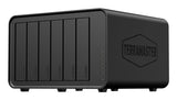 TerraMaster F6-424 NAS & lagringsserver Desktop Intel® N N95 8 GB DDR5 Sort