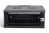 Digitus DN-49201-SET stativ 4U Vægmonteret stativ Sort