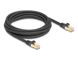 DeLOCK 80319 netværkskabel Sort 3 m Cat6a S/FTP (S-STP)