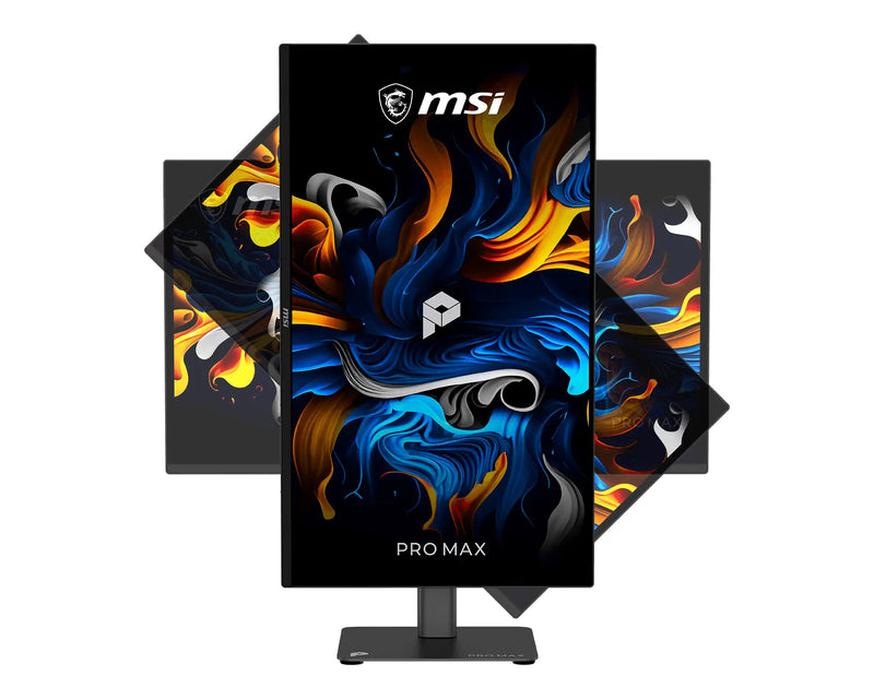 MSI PRO MAX 271QPX14G computerskærm 67,3 cm (26.5") 2560 x 1440 pixel Quad HD QD-OLED Sort