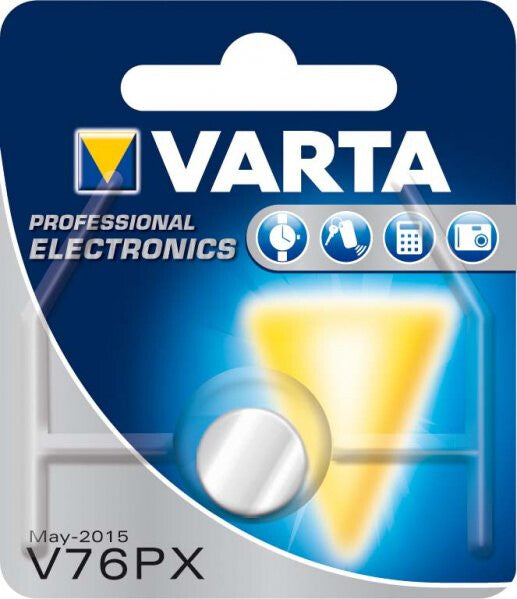 Varta 1x 1.55V V 76 PX Engangsbatteri SR44 Sølvoxid (S)