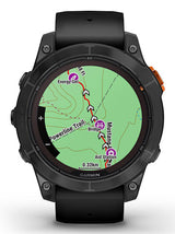 Garmin fēnix 7 Pro Solar Edition 3,3 cm (1.3") MIP 47 mm Digital 260 x 260 pixel Berøringsskærm Sort, Grå Wi-Fi GPS (satellit)