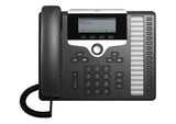 Cisco 7861 IP-telefon Sort, Sølv 16 Linier LCD