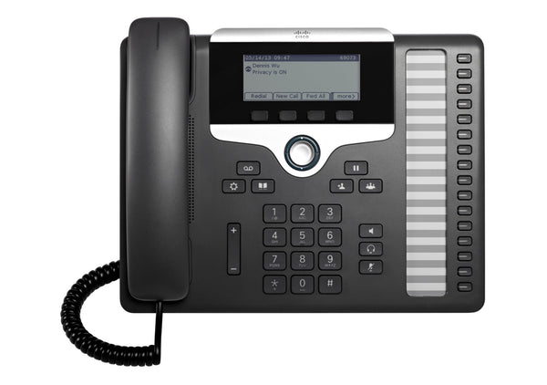 Cisco 7861 IP-telefon Sort, Sølv 16 Linier LCD
