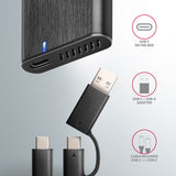 Axagon EEM2-SB2 drevkabinet SSD kabinet Sort M.2