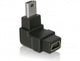 DeLOCK Adapter USB-B mini USB-B mini 5-pin Sort