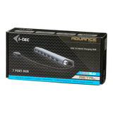 i-tec 3HUB778UK USB 3.2 Gen 1 (3.1 Gen 1) Type-A 5000 Mbit/s Sølv