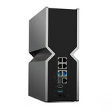 TP-Link Archer BE900 trådløs router Multi-Gigabit Ethernet Quad-band (2.4 GHz / 5 GHz-1 / 5 GHz-2 / 6 GHz) Sort, Grå