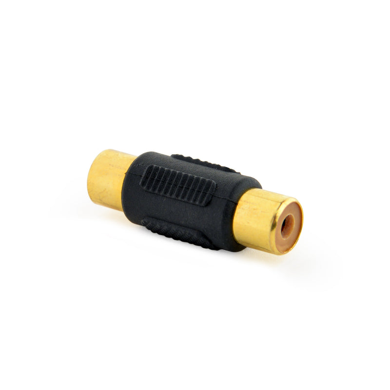 Gembird A-RCAFF-01 kabel kønsskifter RCA Sort, Guld