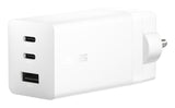 ASUS 100W USB-C GaN Charger Universel Hvid Vekselstrøm Hurtig opladning Indendørs