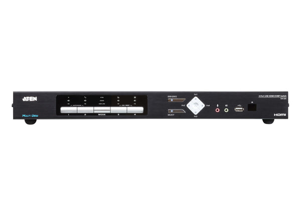 ATEN CM1284 KVM Switch Stativ-montering Sort