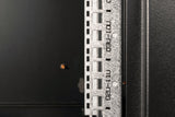 Digitus DN-19 12-U-SW stativ 12U Vægmonteret stativ Sort