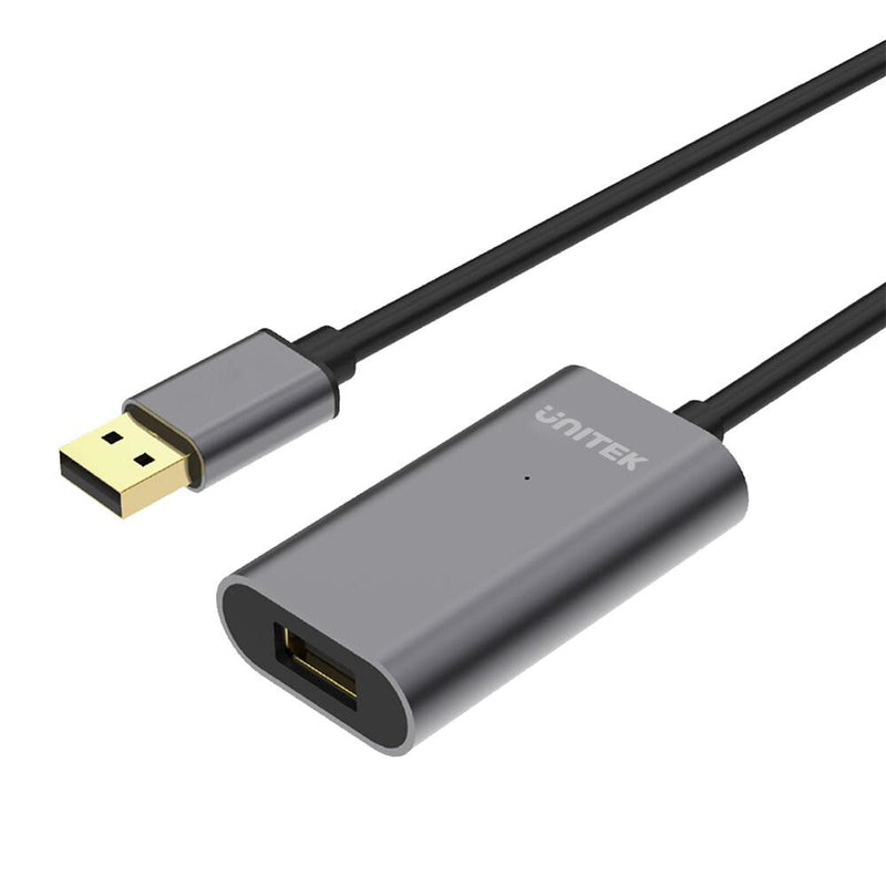 UNITEK Y-271 USB-kabel USB 2.0 5 m USB A Grå