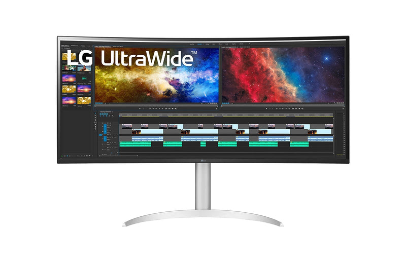 LG 38BQ85C-W computerskærm 95,2 cm (37.5") 3840 x 1600 pixel Quad HD+ Hvid