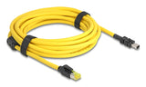 DeLOCK 81253 netværkskabel Sort, Gul 5 m Cat6