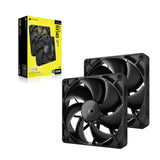 Corsair iCUE LINK RX140 Computerkabinet Ventilator 14 cm Sort 2 stk