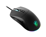 MSI FORGE GM320 mus Spil Ambidextrous USB Type-A Optisk 12800 dpi