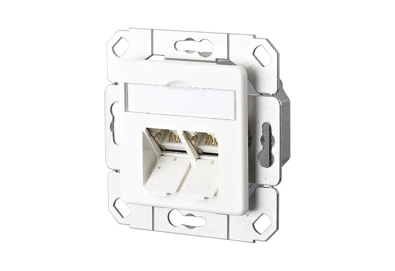 METZ CONNECT 130C381102-I stikkontakt RJ-45 Hvid