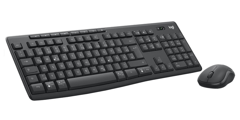 Logitech MK370 Combo for Business tastatur Mus inkluderet Kontor Bluetooth QWERTZ Tysk Grafit