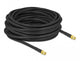 DeLOCK 90456 koaxial kabel LMR300 10 m RP-SMA Sort