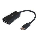 i-tec C31DP60HZP videokabel adapter 0,15 m USB-C 3.1 DisplayPort Sort