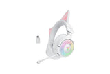 Razer Kraken Kitty V3 Pro - White Headset Kabel & trådløs Spil USB Type-A Bluetooth Hvid