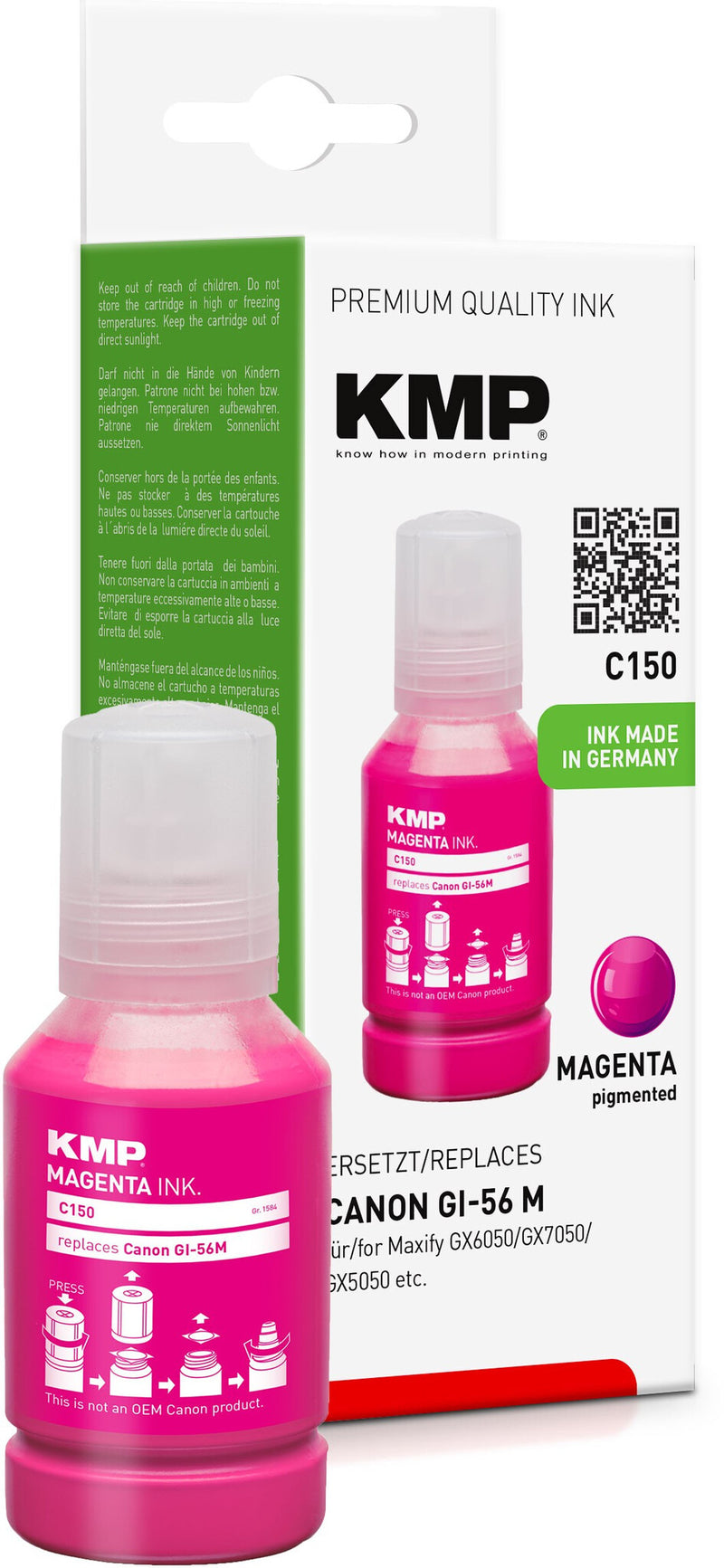 KMP 1584,0006 blækpatron 1 stk Kompatibel Magenta