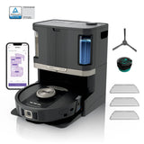 Shark PowerDetect NeverTouch Pro 2-in-1 Saug Sort, Stenfarve