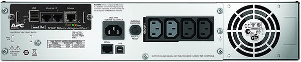 APC Smart-UPS 1500VA UPS-enhed Interaktivt indgangsstik 1,5 kVA 1000 W 4 AC stikkontakt(er)