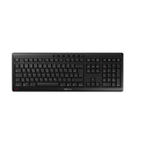 CHERRY Stream Wireless tastatur Universel RF trådløs + USB QWERTZ Tjekkisk Sort