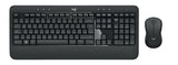 Logitech MK540 Advanced tastatur Mus inkluderet Universel RF trådløst QWERTY Italiensk Sort