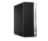T1A HP EliteDesk 800 G5 Refurbished Intel® Core™ i7 i7-9700 32 GB DDR4-SDRAM 512 GB SSD Windows 11 Pro Micro Tower PC Sort, Sølv