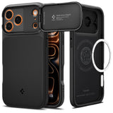 Spigen Optik Armor (MagFit) mobiltelefon etui 16 cm (6.3") Cover Sort
