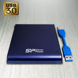 Silicon Power Armor A80 ekstern harddisk 2 TB 2.5" USB 3.2 Gen 1 (3.1 Gen 1) Blå