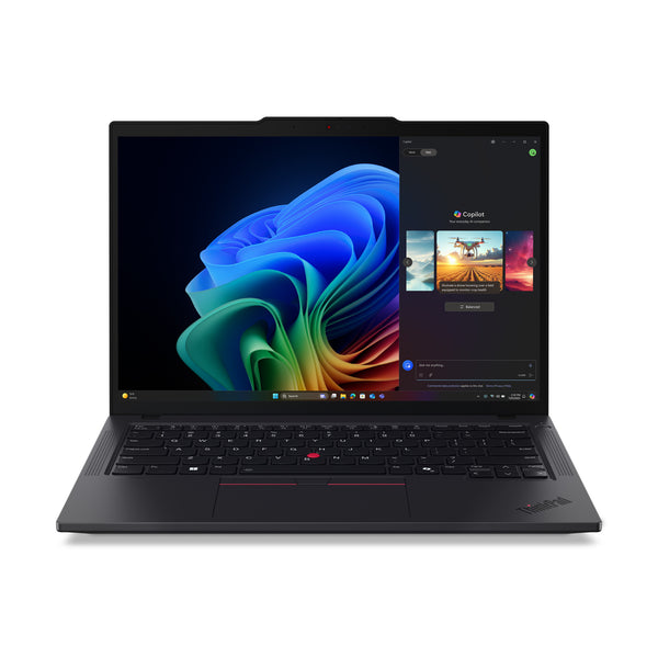 Lenovo ThinkPad T14 Gen 6 (AMD) Copilot+ PC AMD Ryzen AI 5 PRO 340 Laptop 35,6 cm (14") WUXGA 32 GB DDR5-SDRAM 512 GB SSD Wi-Fi 7 (802.11be) Windows 11 Pro Tysk Sort