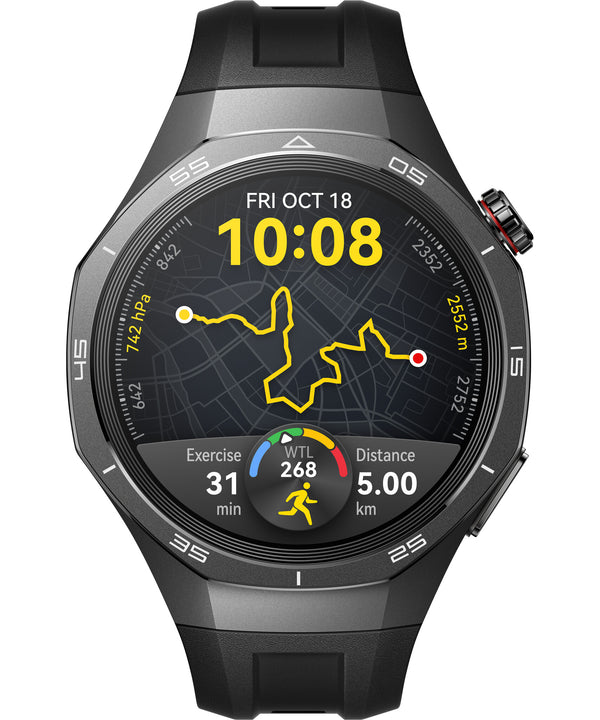 Huawei WATCH GT5 Pro 46mm 3,63 cm (1.43") AMOLED Digital 466 x 466 pixel Sort GPS (satellit)