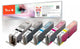 Peach PI100-293 blækpatron 5 stk Sort, Blå, Magenta, Foto sort, Gul
