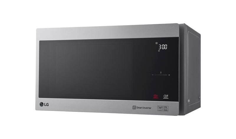 LG MS2595CIS mikrobølgeovn Sølv, Rustfrit stål Solo mikroovn Bordplade 25 L 1000 W