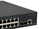 LevelOne GTL-2661 netværksswitch Administreret L2 Gigabit Ethernet (10/100/1000) Sort