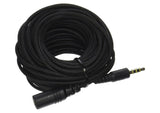 Cisco CAB-MIC-EXT-J= lydkabel 9 m Sort