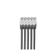 shiverpeaks BS75711-HS-SET5 netværkskabel Sort 1 m Cat6 S/FTP (S-STP) Rund